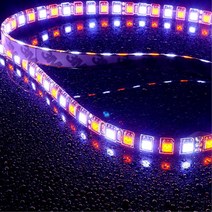 진열장 차량도어 12V 2색 LED바 경관조명 줄LED 램프, 1개, 흰띠PCB 기본연결 발송