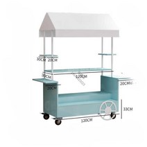 이동식 가판대 행사매대 야시장 마트 부스 좌판대, 상세 페이지 참고, 핑크 대형