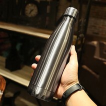 [에이치플러스몰] 등산 캠핑 낚시 운동 750ml 스텔라 진공 보온병 실버