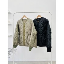 깔깔이 퀄팅 자켓 패딩