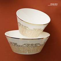 한국도자기 결 공기 1p 본차이나 식기 그릇, 단품, !기본상품!