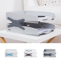 약국 처방전 보관 오픈형 2단 서류정리함 수납창구 유치원 서류함 교무실, IVORY