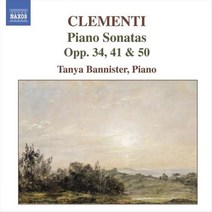 [CD] Tanya Bannister 클레멘티: 피아노 소나타 1 2번 E플랫 장조 (Clementi: Piano Sonatas Op.50 No.1 O...