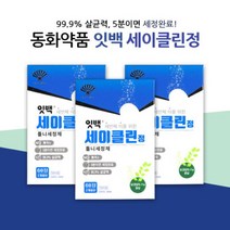 동화 잇백 세이클린정 의치 세정제 x3팩(무료배송), 단품