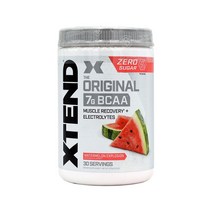 Xtend BCAA 워터멜론 익스플로젼맛 30 서빙 글루타민 함유, 1개, 기본
