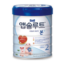 앱솔루트 시작부터 바르게 본 분유 2단계, 750g, 51개