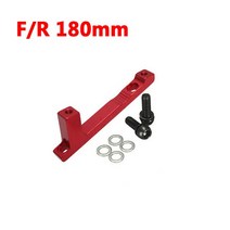 산악 자전거 브레이크 디스크 로터 어댑터 전면 후면 캘리퍼 180/203mm 알루미늄 PM 액세서리, 05 Red F-R180mm
