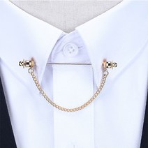 카라 클립 핀 바 넥타이핀 브로치 정장 셔츠 링스 체인 커프스