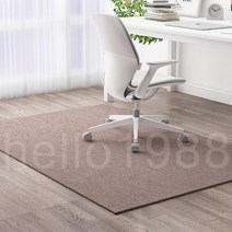 의자매트 긁힘방지 소음감소 카페트 체어매트, 120*148cm, 6mm, 브라운