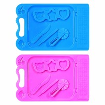 2000 찰흙판 블루 핑크, 단품, 단품