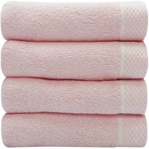 다주타올 티파니 타월 4p + 독일행주 1p, 연핑크, 2세트