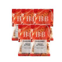 홀랜드앤바랫 재페니즈 라이스 크래커즈 100g Holland & Barrett Japanese Rice Crackers, 5팩