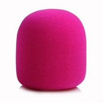 무선마이크 7x3.5cm 블랙 마이크 윈드 스크린 폼 커버 두꺼운 스튜디오 인터뷰 가라오케 DJ 용 팝 필터 10 색, [06] Green