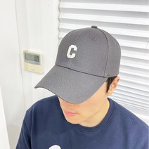 크군 남녀공용 C로고 데일리 볼캡 모자