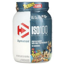 이지몰 Dymatize ISO100 가수분해 100 분리유청단백질 프루티 페블 600g(1.3lbs) No.57625, 기본