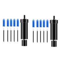 2X 교체형 딥 컷 블레이드 하우징 포인트 Cricut Maker ExploreAir And Air 2 커팅 플로터 용, 01