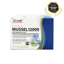 [뉴질랜드 하이웰] 프리미엄 초록입홍합 오일 12000 200정 베지소프트젤