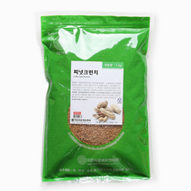이든 피넛크런치 1kg 커피땅콩 피넛 분태 빵 토핑 쿠키크런키, 1개