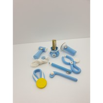 (오나언니) 아이클레이 돌잡이 용품 세트, 핑크색