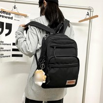 남여 10대 학원 등교용 앞포켓멀티 백팩 시크모던
