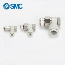 SMC 엘보 유량 제어 밸브 피팅 AS1201F/AS2201F/AS3201F-M5/01/02/03-04A/06A/08/10SA, 03 AS1201F-M3-04