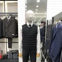 본 구스 다운 패딩 베스트