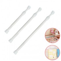 못없이 무타공 초강력 압축 커튼봉 욕실 샤워 암막 커튼 행거 간편 설치 달기 소형 중형 대형 G10755 홈쇼핑 우드셔터 전동커튼 34평, L (M10757)