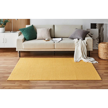 모던하우스 WOW 사계절 스트라이프 항균 러그 140x185 리얼옐로우 CB5122006
