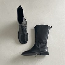 [코지] 여자 봄가을 철순한 가을코디 스타일 미들 워커