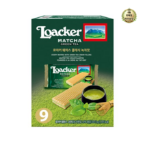 로아커 웨하스 클래식 그린티, 337.5g, 1개