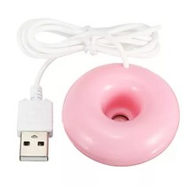 공기청정기 Mini UFO Negative Ion Humidifier USB Air Humidifier Purifier Aroma Diffuser Steam for Hom, 03 Pink