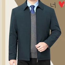 중년 남성 캐주얼 점퍼 잠바 바람막이 겨울 가을 자켓 간절기