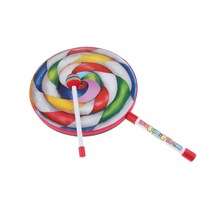 shangren 롤리팝 드럼 작은 손 드럼 파티 용품 Orff 악기 완구 및 게임, 다색, 설명