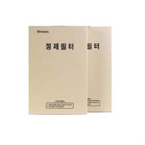 정제 필터 320 x 450 mm, 2개