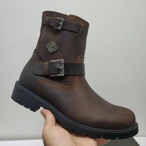 싼타팡 할리데이비슨 워커 부츠 남녀공용 오토바이 슈즈 Harley Davidson, 245mm