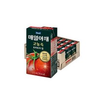 매일야채 고농축 토마토의 힘 125ml 24팩/토마토주스, 매일야채 고농축 토마토의 힘 125ml 24팩/토마토주