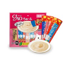 이나바 챠오츄르 SC-194 참치 버라이어티 20P, 10개
