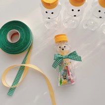 호호홈(HOHOHOME) 곰돌이물병 하리보 비즈 팔찌 반지 diy 셋트 답례품 어린이집 생일선물, 곰돌이물병3개한셋트