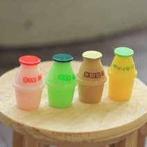 미니어쳐 우유4종셋트 미니어쳐소품