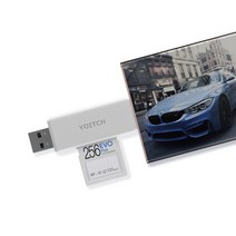 블링크CA USB 3.0 C타입 OTG SD 카드 리더기, 블링크CA_블랙