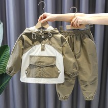 아동복 봄 옷 외국 스타일 정장 새 유행 튀긴 거리 봄과 가을 잘 생긴 투피스 양복