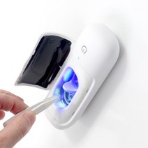 간편 살균 초음파 렌즈 UV 세척기 M1, 핑크, 1개