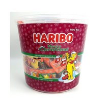 하리보 메리 크리스마스 츄잉젤리, 980g, 4개