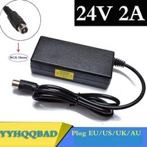 완속홈충전기24 V 2A 납산 배터리 충전기 전기 스쿠터 24 볼트 ebike 충전기 휠체어 충전기 골프 카트 충전, 04 AU