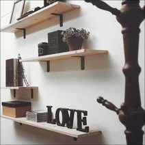 북유럽풍 벽선반 200종-인테리어 주방 벽걸이, B4.아카시아15T_폭16cmX길이30cm