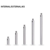 M3 나사 좌표 측정기 CMM 프로브 연장로드 스테인레스 스틸, 한개옵션1, 01 L10mm