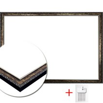 디자인 슬림앤틱카키액자 내경 250x340mm 300피스 직소퍼즐 사진액자, 슬림앤틱실버 (250x340mm)+벽걸이용 꼭꼬핀1개