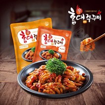 홍대쭈꾸미 양념쭈꾸미볶음 300g 4팩 구성, 약간매운맛 2팩+매운맛 2팩 (300g)