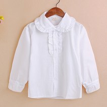 벌룬자보블라우스 합창복 단체셔츠 180호 입학사진 졸업사진 초등블라우스 아동의류 화이트셔츠