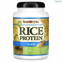 라이스프로틴 비건 단백질 보충제 600g 플레인 아이허브 수입 프로틴 쉐이크, 1개